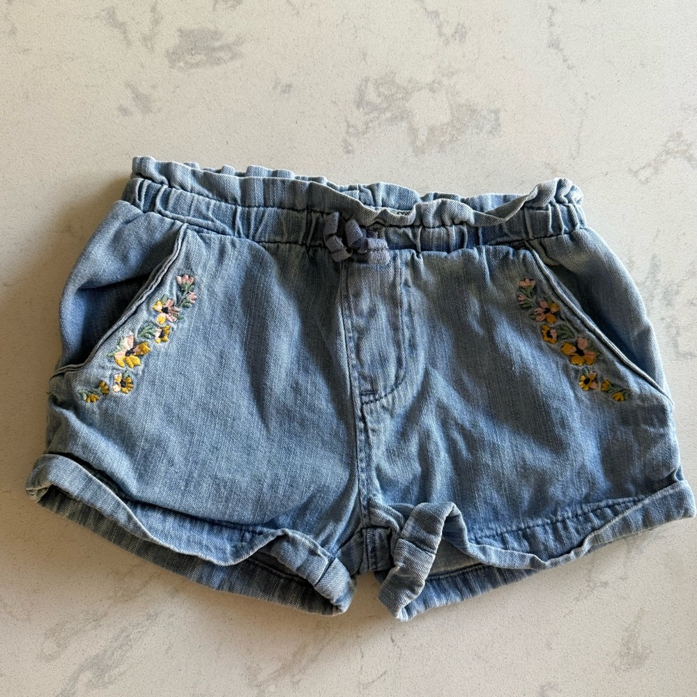 OshKosh B’gosh Floral Denim Shorts